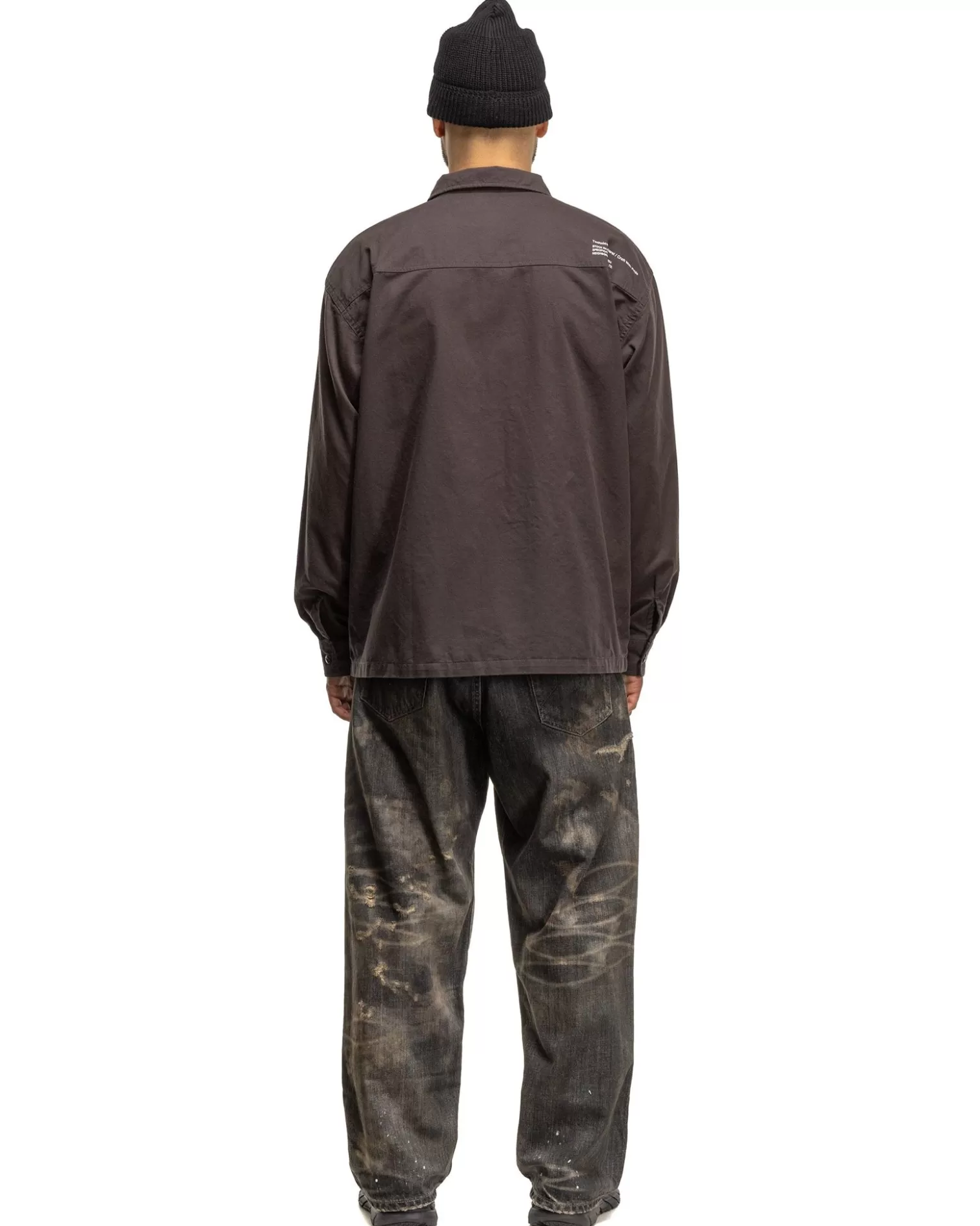 bdu_shirt_ls_black_2.webp Neighborhood Bdu Shirt Ls Black Outlet