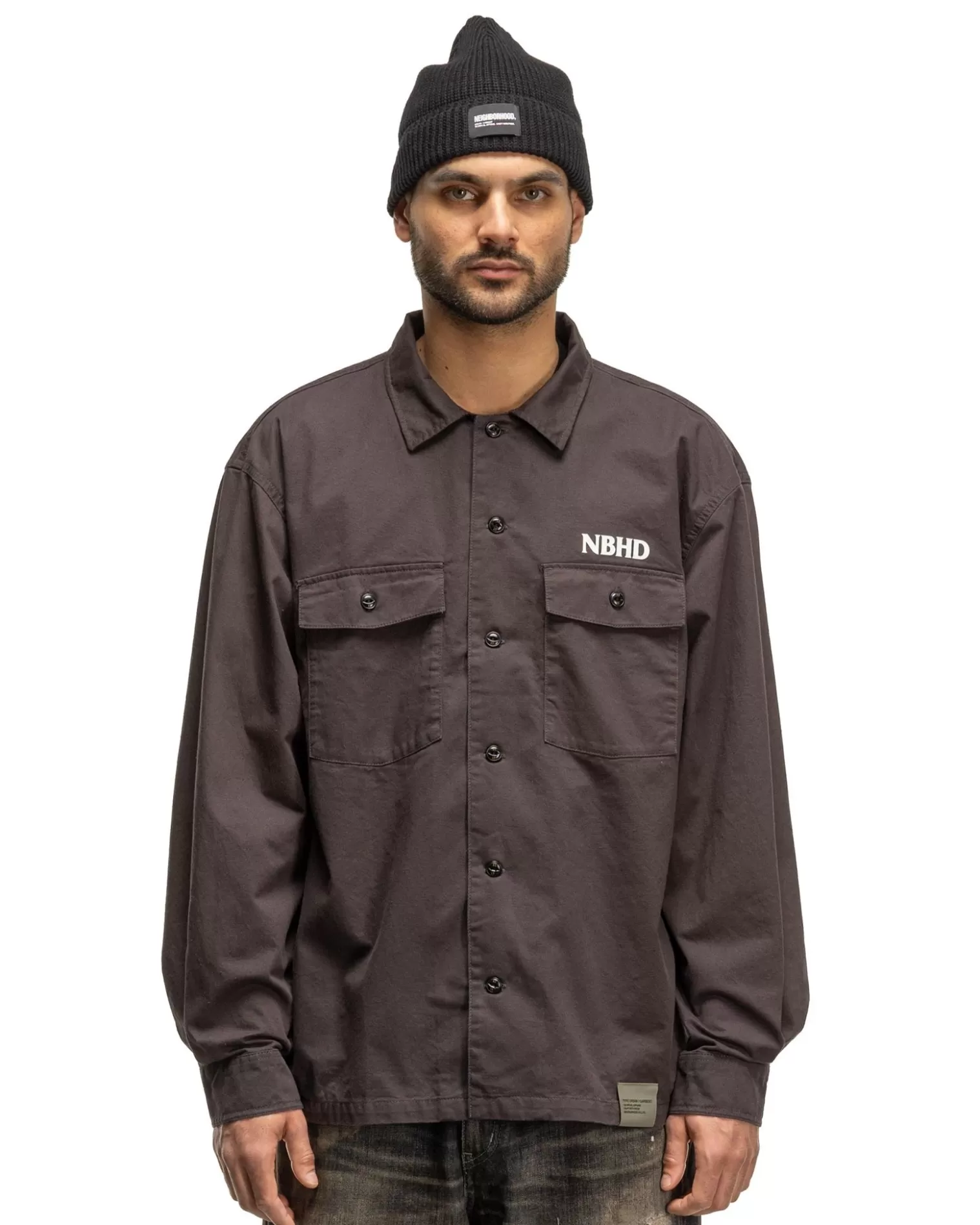 bdu_shirt_ls_black_3.webp Neighborhood Bdu Shirt Ls Black Outlet