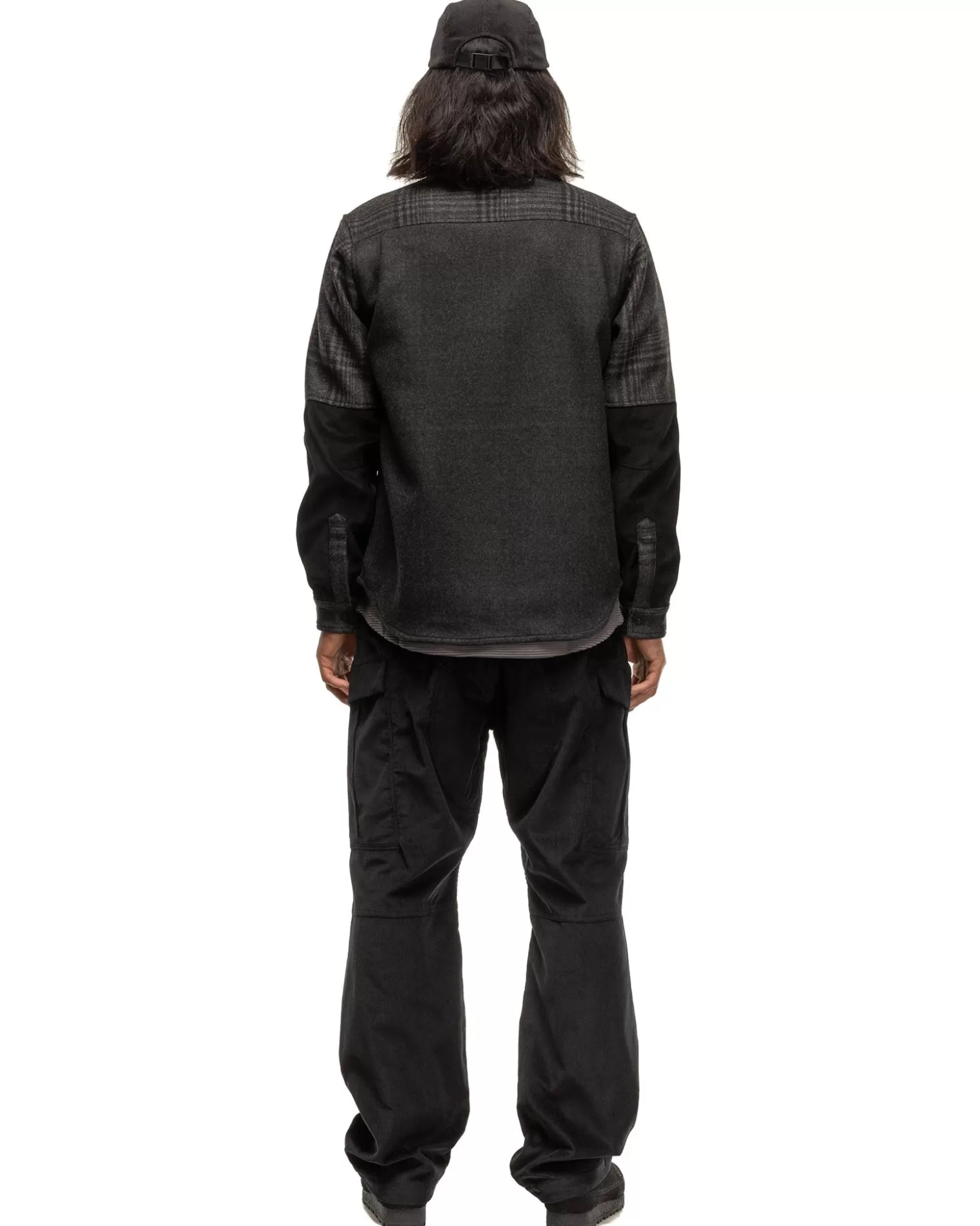 crescent_shirtloro_piana_zelander_merino_wool_flannel_black_2.webp HAVEN Crescent Shirt-Loro Piana Zelander® Merino Wool Flannel Black Discount