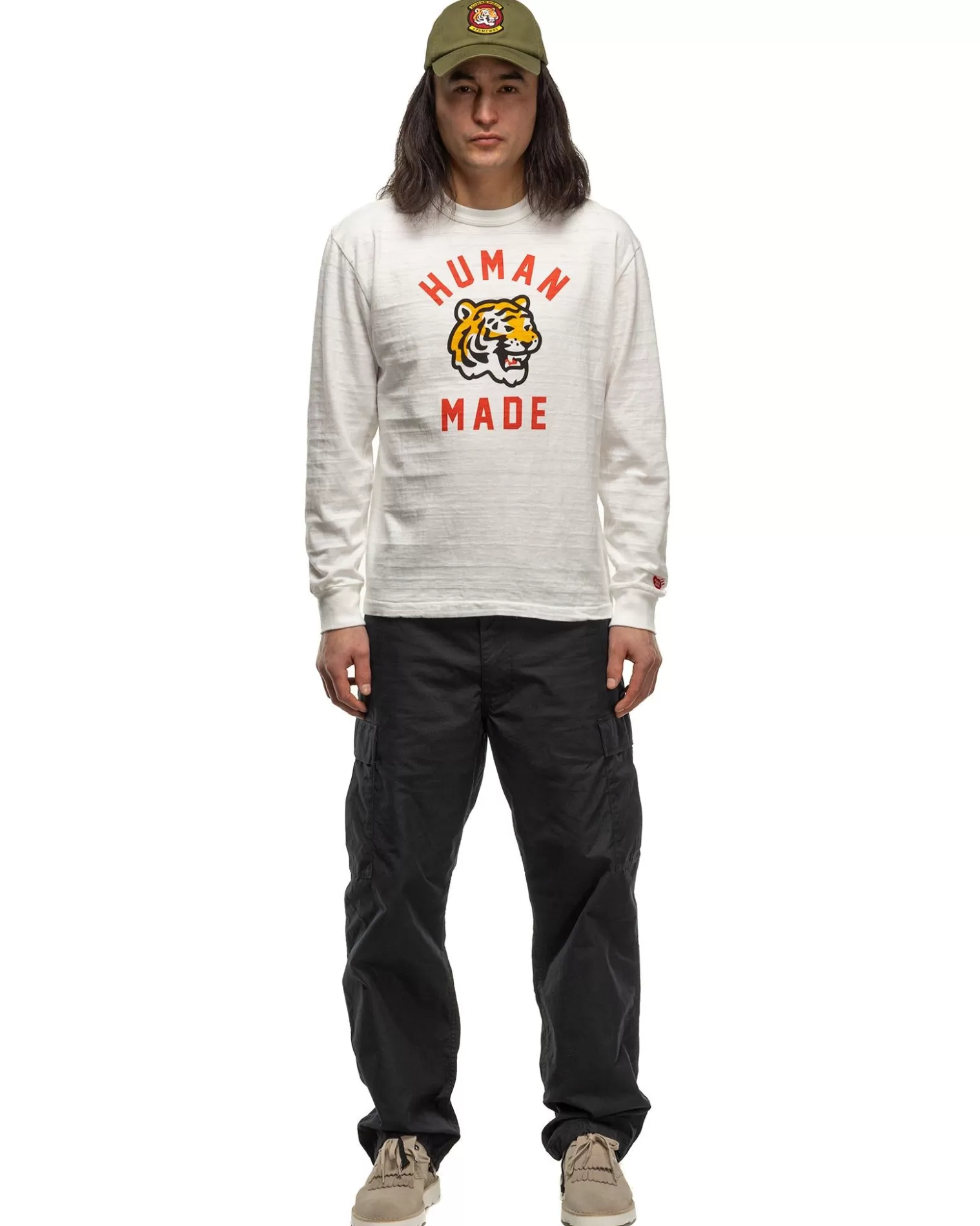 Human Made Graphic L/S T-Shirt #03 White Hot