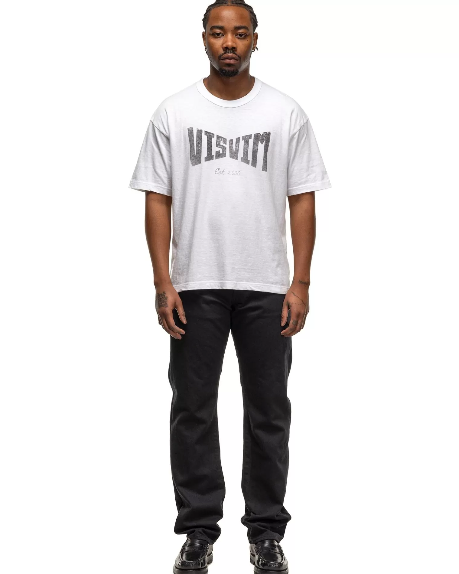 visvim Heritage Tee S/S White Cheap
