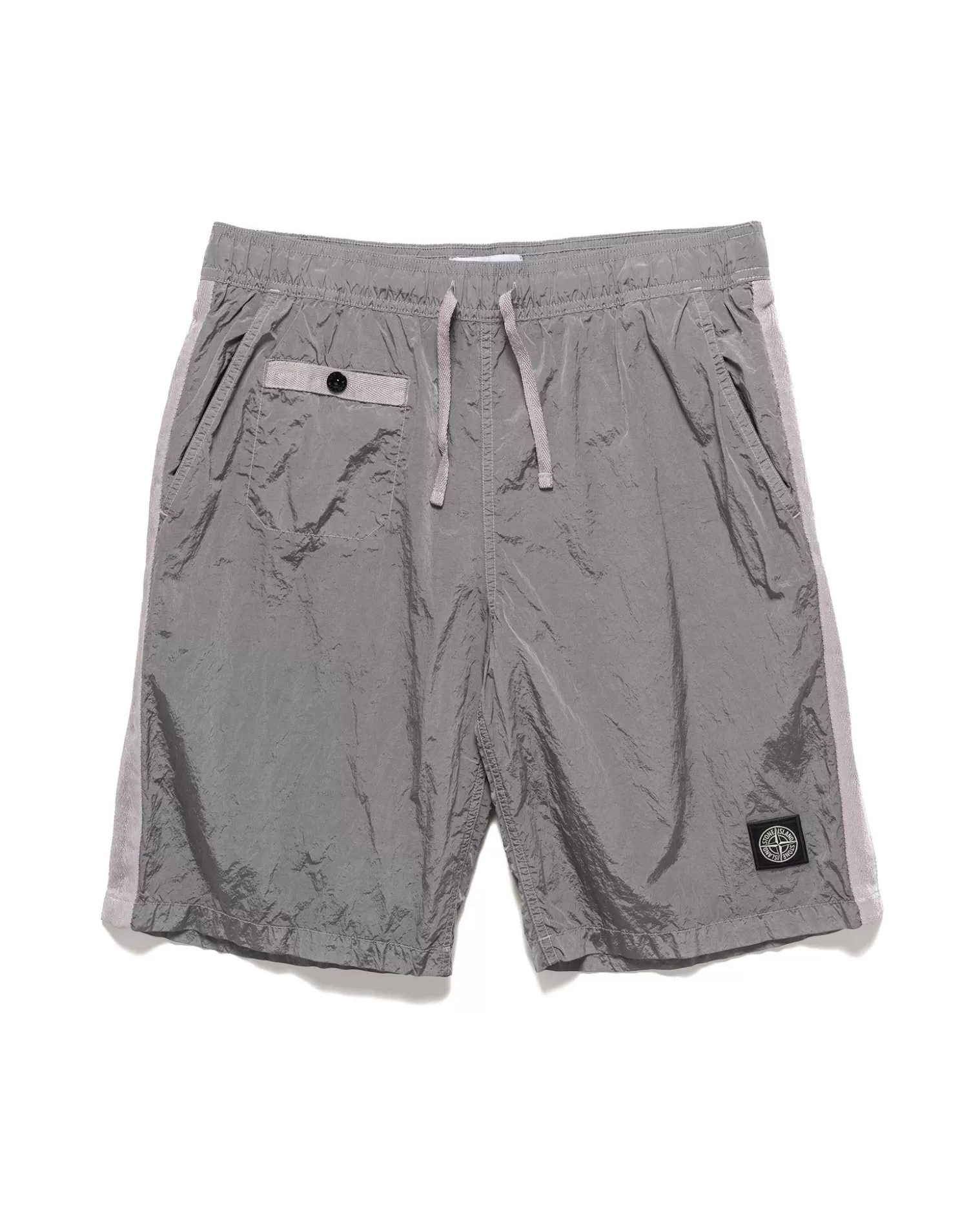 Stone Island Nylon Metal In Econyl® Regenerated Nylon Regular Fit Swim Trunks Dust New