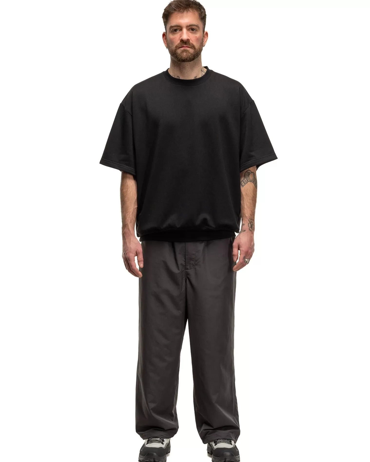 DAIWA Tech Sweat Crew S/S Black Best