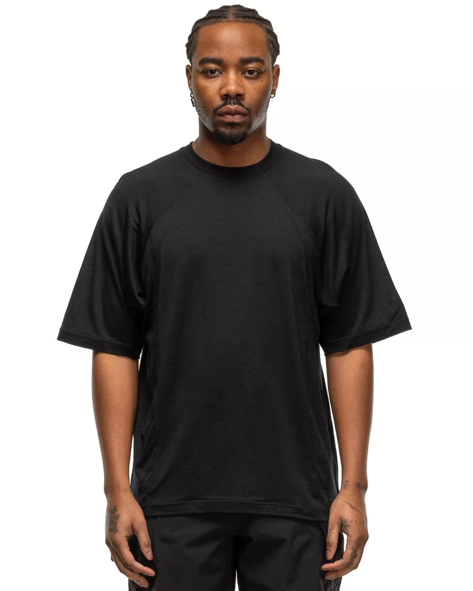 wool_tshirt_black_3.webp Goldwin 0 Wool T-Shirt Black Best Sale