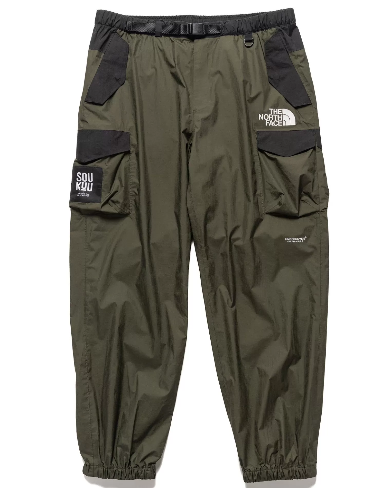 The North Face X Undercover Soukuu Hike Belted Utility Shell Pant Forest Green Sale