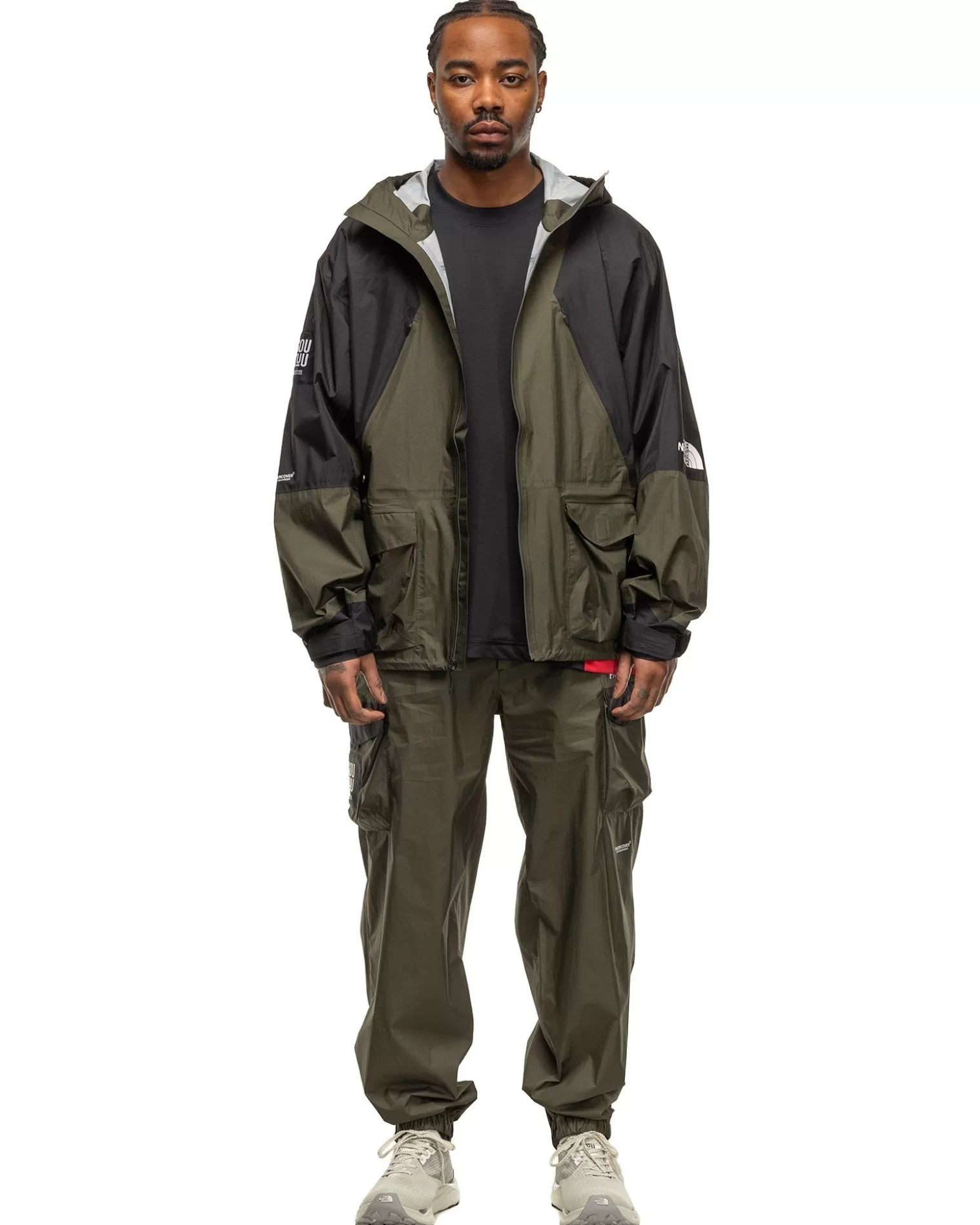 The North Face X Undercover Soukuu Hike Belted Utility Shell Pant Forest Green Sale