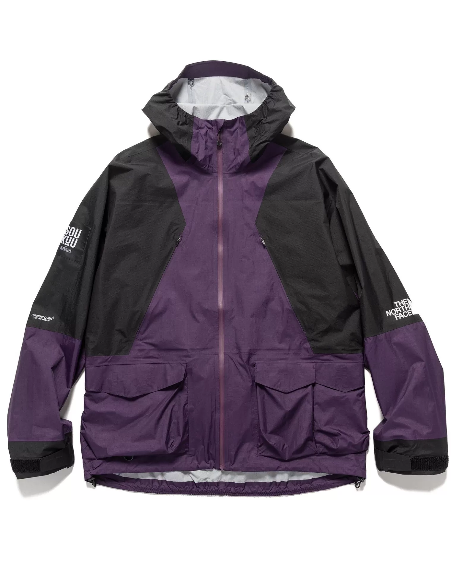 The North Face X Undercover Soukuu Hike Packable Mountain Light Shell Jacket Purple Pennant Best Sale